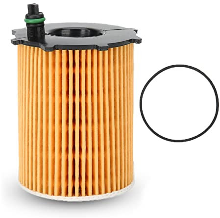 Accessorio Filtro Olio, Filtro Olio Motore Auto 1254385 di Ricambio Adatto per Citroen Berlingo 1.6 HDI 110HP