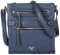 Mabel London - Damen Crossbody Handtaschen - Trendige Messenger Lange Schultergurt Taschen in verschiedenen Stilen, Design 1 – Marineblau