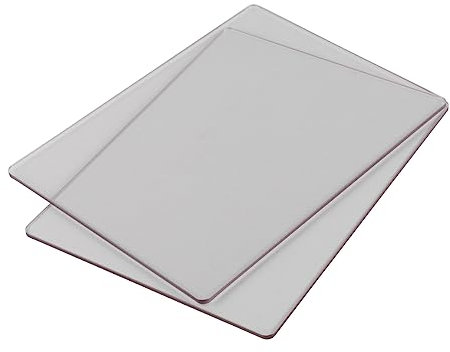 Rayher Schneideplatten, Set 2 Ersatzschneideplatten, Plattenmaße 150 x 197 mm, Stärke 3 mm, passend für die Rayher Stanz- und Prägemaschine A5, 50280000