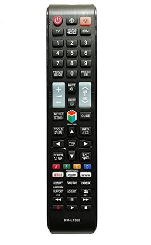 REMOtech Fernbedienung funktioniert mit und ist kompatibel mit Samsung TV BN59-01198Q