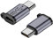 AMZLORD Lot de 2 adaptateurs micro USB vers type C, convertisseur micro USB (femelle) vers type C (mâle), adaptateur de type C, 480 Mbps, charge rapide 18 W, compatible avec téléphone/tablet