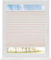 RENA Plissee ohne Bohren Rollos für Fenster | Faltrollos für Fenster & Tür | Plisseerollo nach Maß Verdunkelung | Fenster Rollos für Innen | Jalousie Creme 80x220 cm