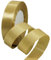 Gold Satinbands 15mm Breit, 22 Meters Schleifenband, Geschenkband für Geschenkverpackungen, DIY Handwerk, Blumensträuße, Nähprojekte, Schleifenherstellung, Geburtstags- und Hochzeitsdekorationen