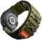 Bandletic Armband Kompatibel mit Garmin Fenix 7X/6X Pro/Instinct 2X/Epix 2 Pro, 26 mm Nylon Ersatzarmband für Fenix 6X/5X/Enduro 2/Tactix 7 Pro/Descent MK2i/Fenix 3 Quick Fit Uhrenarmband, M-Grün