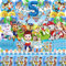 84 Pcs Vaisselle Pat Dog, Décoration Patrouille 5 Ans, Kit Anniversaire Avec Ballons et Nappe