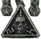 Mystery Skull Metall DND Würfel Set für Dungeons and Dragons, Cthulhu DCC Einzigartige Magie RPG Rollenspiel Zubehör Geschenke (düster)