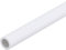 QUARKZMAN Tube Rigide en PVC Tube Rond 4mm ID 6mm OD 20cm Longueur Blanc pour Conduite d'Eau, Artisanat, Manchon de Câble