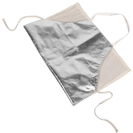 DOITOOL Delantal Asar Delantal Delantal Aislado Trimmer Delantal De Seguridad Ropa Delantal De Protección Delantal De Aseo Delantal De Limpieza Delantal De Cocina Plata Aramida