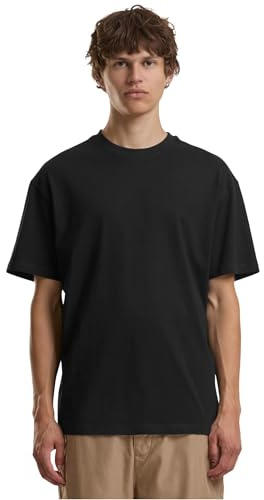 Build Your Brand T-Shirts für Herren 100% Baumwolle Schwarz XXL