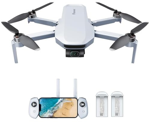 Potensic ATOM GPS Drone with 4K Camera, 3-Axis Gimbal Stabilization, Under 249g, 64 Mins Flight Time, 6km Transmission, Visual Tracking/QuickShots/Auto Return, Camera Drone for Adult Beginner, C0