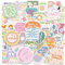 100Pcs Motivational Stickers, Pink Vinyl Waterproof Stickers for Journals Laptops Water Bottles Cute Aesthetic Inspirational Sticker for Phone Car Positive Motivational Quotes for Adults Kids Teen