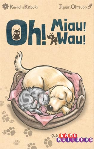 Oh! MIAU! Wau! - Das pfiffige Stich-/Climbing-Kartenspiel von The Game Builders