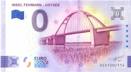 0 Euro Schein Insel Fehmarn · Ostsee · Deutschland · Souvenir o Null € Souvenirschein