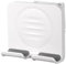 Uonguon Wall Mount Phone Holder, Cell Phone Bracket, 4.33x2.2x3.78 Inches Hands Viewing Stand, Adjustable Tablet Smartphone Clamp for Kitchen, Home, Toilet, Bedroom, Cabinet