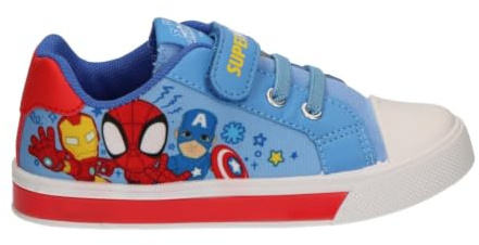 CERDÁ Life's Little Moments Unisex Kinder Zapatillas Con Luces Spidey Loneta Infantil – Zapatillas Con Luces Suela PVC para Niño Y Niña, Ligeras Y CómodasSneaker