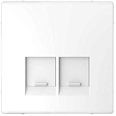 Merten MEG4572-6035 | Zentralplatte für UAE Einsatz | 71 x 23mm - Weiß | Made in Germany