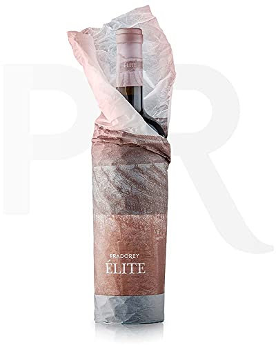 PRADOREY Élite - Vin rouge - Vin Espagnol - Ribera del Duero - 100% Tempranillo CLONE ÉLITE - 14 mois en fûts de chêne français - 6 mois en cônes de chêne de Nevers - 1 Bouteille - 0,75 L