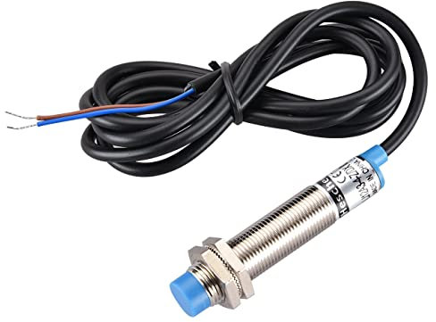Heschen interruttore del sensore di prossimità induttivo LJ12A3-4-Z/DX rilevatore di 4mm 10-30VDC 200mA normalmente chiusa (NC) 2 fili