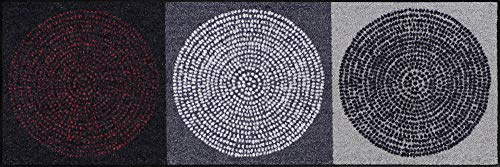 Salonloewe Fußmatte Nestor grau Größe 25x75 cm