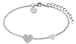 Xenox XS2783 Armband Damen Love Story Herz Zirkonia Sterling-Silber