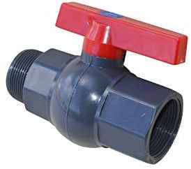 SPIRATO PVC Kugelhahn 6/4 Innengewinde x Außengewinde