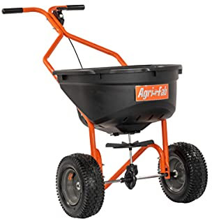 Agri-Fab Inc 45-0576 Spandiconcime Spinta, Nero/Arancione