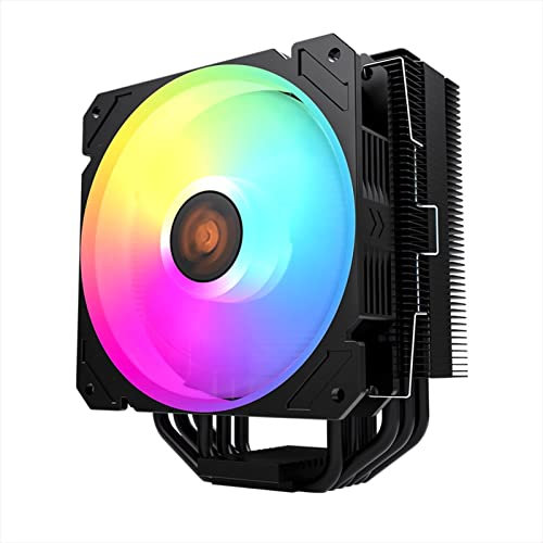 Noua Arcade, Disipador CPU TDP 180W, Enfriador de Aire de CPU 6 Heatpipes, Ventilador PWM ARGB de 120mm para AM5,AM4,AM3, AM2 y Intel 1200,1150,1155,1151,1150,1366