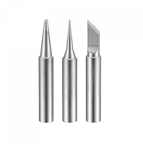sourcing map Sans Souder Fer Pointe I+B+K Série Remplacements 4mmx41mm 3Pcs | pour Station soudage