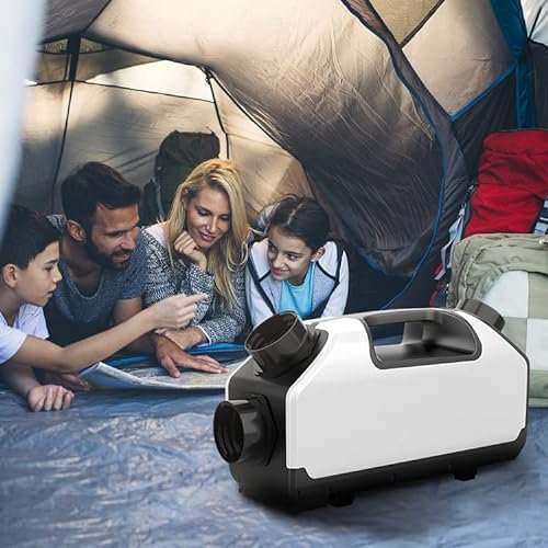Aire acondicionado para tienda de campaña, aire acondicionado para caravana de 700 W para exteriores con volumen de aire de 210 m³/h, 3 velocidades de viento, enfriador de aire para tienda de campaña