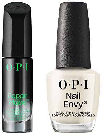 OPI Nail Repair and Strengthening Vegan Formula | Professional Nail Strengthener for Damaged Nails I Professional Nail Care Set