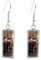 Romantische Liebe Twilight Charaktere Filme Handarbeit Rechteck Edelstahl Fisch Haken baumeln, 25 mm, Leder