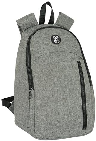 Safta MINNIE GREY - Mochila Nevera Waterproof, Nevera para Frío y Calor, Nevera Fácil de Transportar, Nevera Impermeable, Nevera para Excursión, 23x18x36 cm, Color Gris