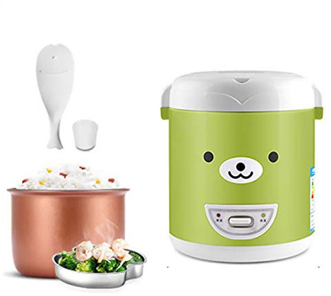 Mini 1L Rice Cooker and Steamer - Portable Multifunction Cooker Pot for 1-2 People - Perfect for Home, Office, Dormitory, and Travel