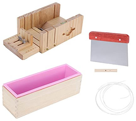 Set di Taglierini per Sapone Fatti a Mano Fai-da-te per la Casa | Strumenti per la Produzione di Sapone e Accessori per Stampi (1200 ml)