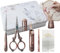 Fulenyi Vintage Nähset - 6-teiliges Stickscheren-Set, professionelle Stoffschere - Wiederverwendbares europäisches antikes Vintage-Nähset, Nähwerkzeug-Set aus Edelstahl zum Sticken