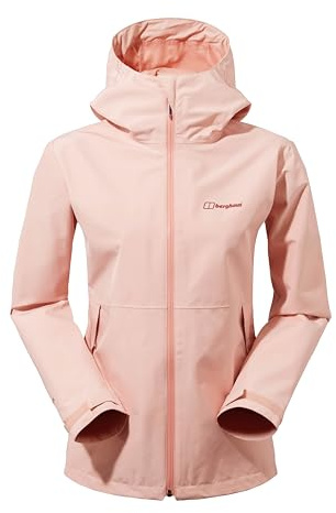 Berghaus Women's Bramblfell Gore-Tex Interactive Jacket | Waterproof | Adjustable, Cavern Pink