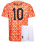 Euro 88 Trikot Set Gullit - Niederlande - Orange - Kinder und Erwachsene - Jungen - Fußball Trikot - Fussball Geschenke - Sport t Shirt - Sportbekleidung - Größe 164
