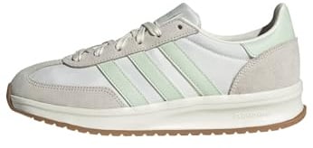 adidas Damen Run 70S 2.0 Shoes, Off White/Linen Green/Gum, 39 1/3 EU
