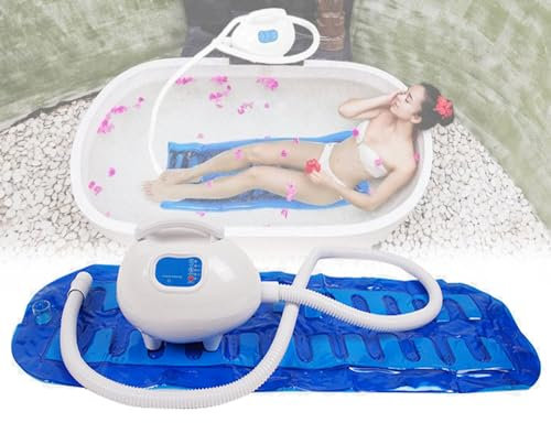 vanenferse Masseur De Bain À Bulles De Spa Portable, Machine De Soin À Bulles D'ozone, Tapis De Bulle De Massage De Baignoire Étanche, Machine De Spa De Masseur Bouillonnant