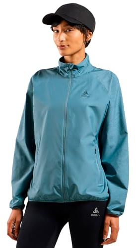 Odlo Laufjacke Damen Essential Light Reflective I Jacke Atmungsaktiv