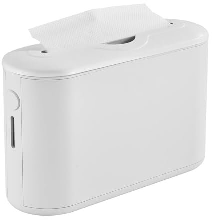 Cymwer Tischspender for Multifold Papierhandtücher, Papierhandtuchspender for die Arbeitsplatte, Tisch-Papierhandtuchspender for Falthandtücher zur Einzelblattentnahme, kompakte Form