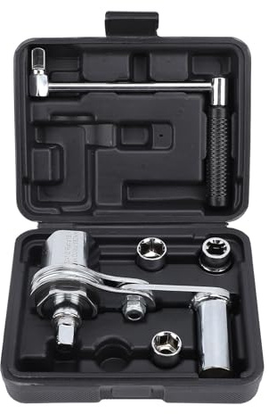 DIRBAK Clé multiplicatrice de Torsion Robuste, 3 200 Nm, 116 rapports de démultiplication, extracteur d'écrous de Roue avec Douilles de 17, 19 et 21 mm, pour Changement de pneus de