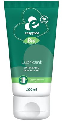 EasyGlide - Bio & Natural Wasserbasiertes Gleitmittel Duftfrei - 100 ml