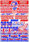 MX Enduro Aufkleber Sponsoren Sticker vorgestanzt CR CRF GARIBOLDI HRC