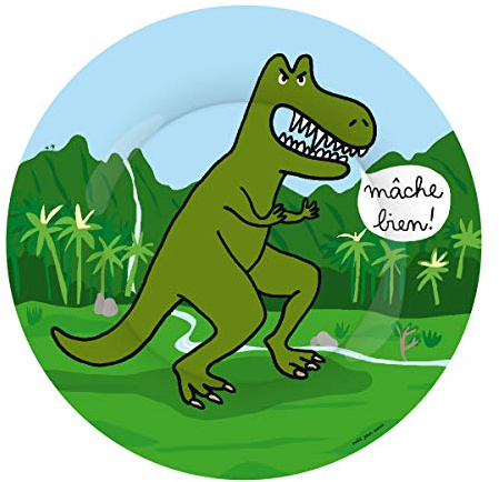 Petit Jour Paris - Dessertteller Dinosaurier Tyrannosaurus - perfekt zum Dessert!