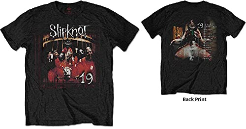 Rock Off Slipknot Unisex T Shirt. Debut Album 19 Years (Medium)