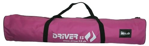 Driver13 Kinderskitaschen Skitaschen 120 cm Kind in Deutschland Designed (pink)