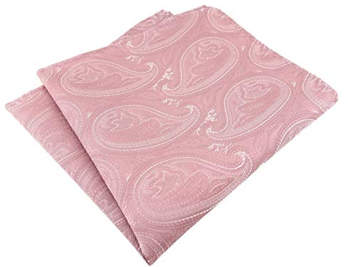 TigerTie Designer Einstecktuch in Paisley gemustert - Stecktuchgröße 30 x 30 cm