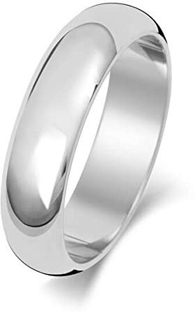 Treasure Bay - 0,925 Sterling-Silber 925 Herren Ring, Verlobungsring Silber (5MM, 17)
