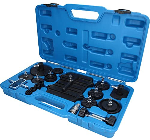 BRILLIANT TOOLS BT701220 Universal-Adaptersatz zur Bremsentlüftung, 20-tlg [Powered by KS TOOLS]